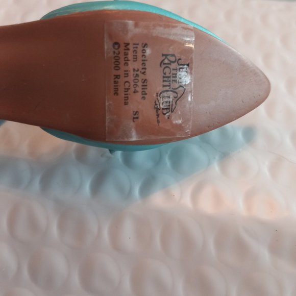 Just The Right Shoe By Raine Society Slide Mini Figurine 25064 - Picture 11 of 11